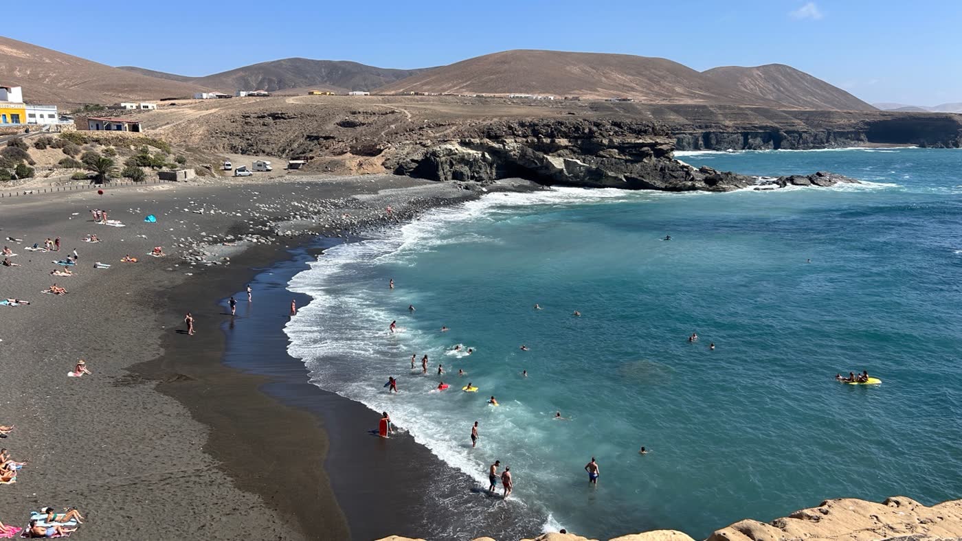spiaggia nera di Ajuy