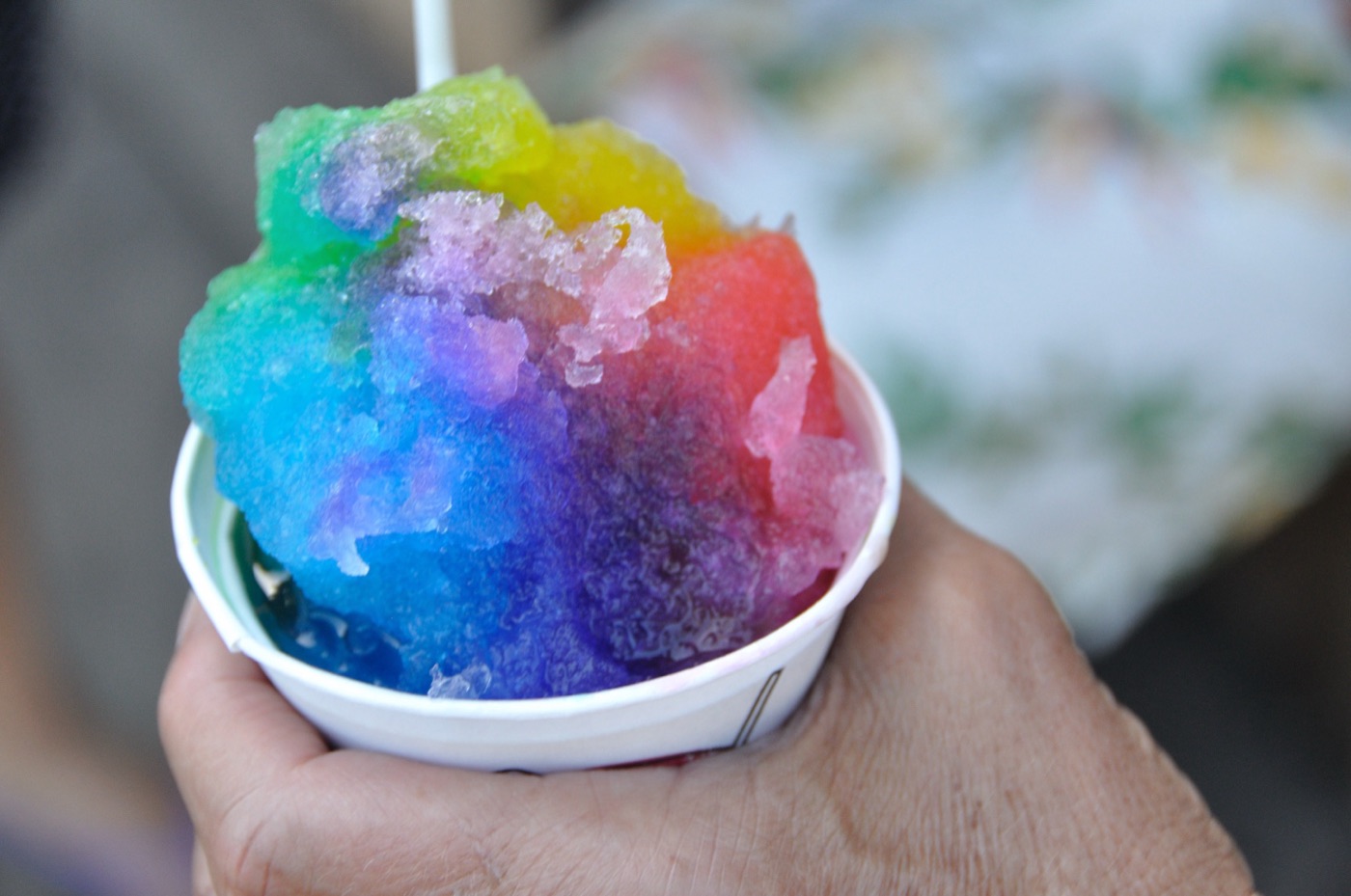 Ecco  la Rainbow combination con beans (sul fondo)!