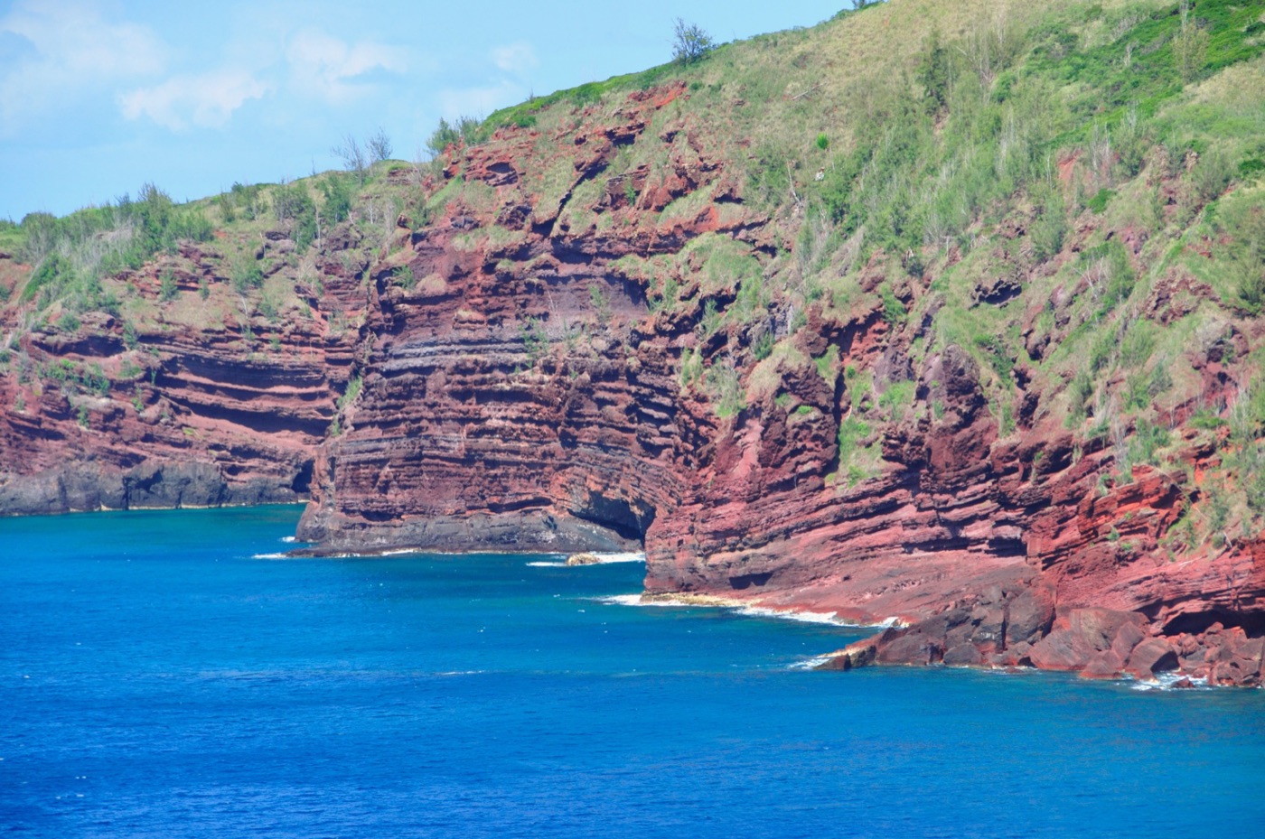 Panorami lungo la Kahekili Hwy