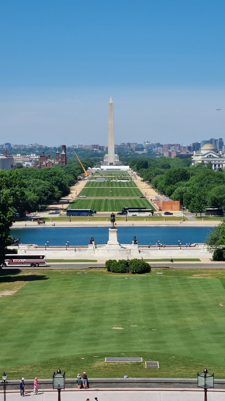 Dalla terrazza di U.S. Capitol